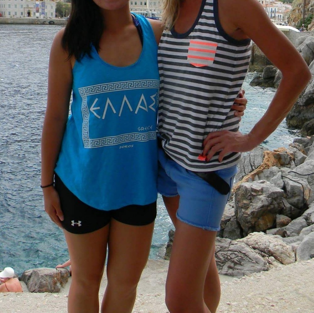 FINAL PRICE Graphic Greece Tank Top - Picture 3 of 3